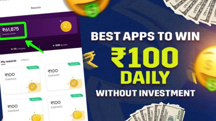 Without investment earning app