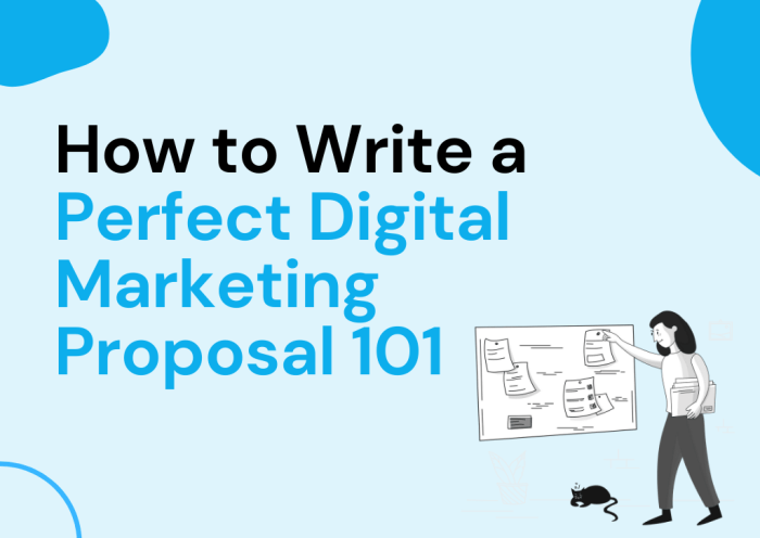 How to write a digital marketing proposal