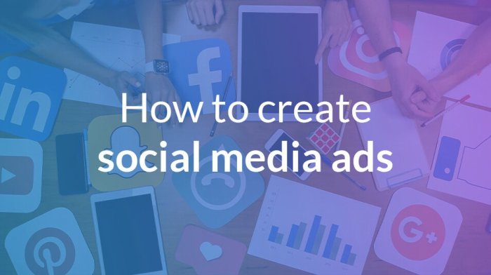 How to create social media ads