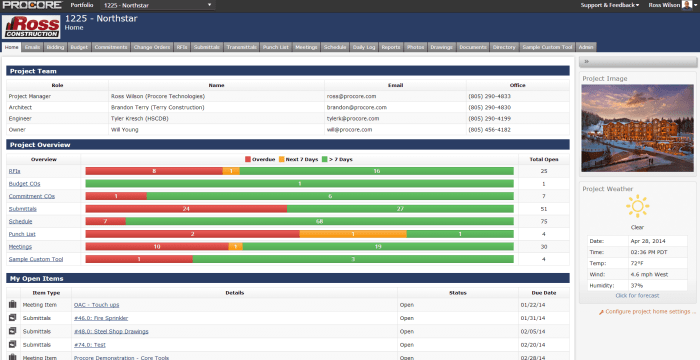 Best software for construction business