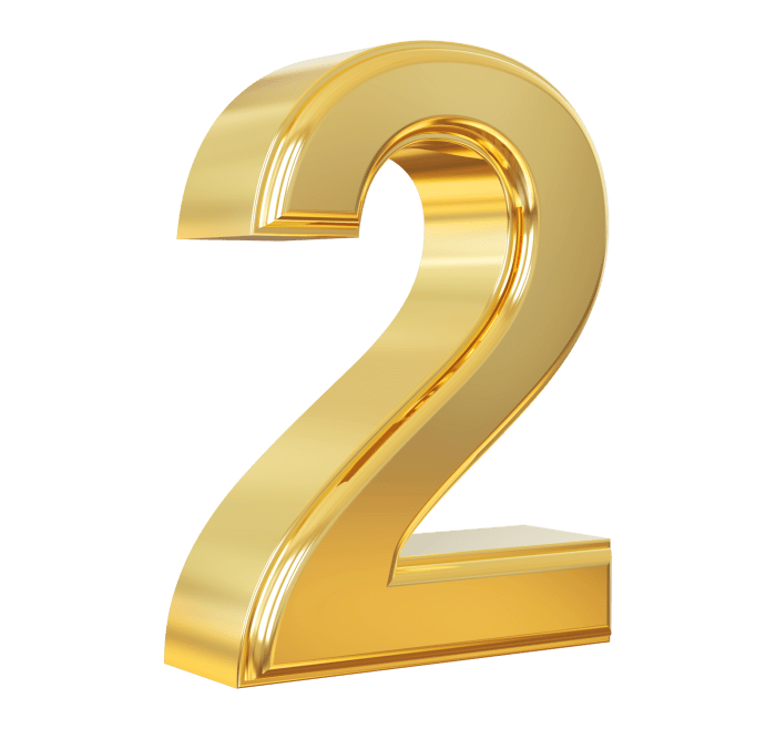 Number Two Png Number Two Png