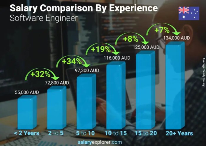 How much do remote software engineers make in Australia