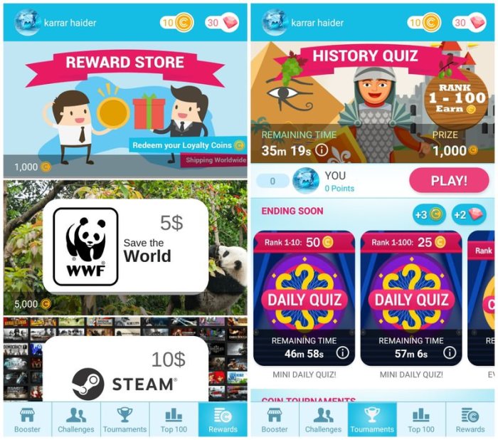 Earn android Best app to play games and earn money