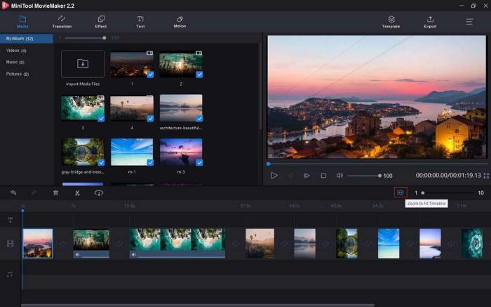 Minitool moviemaker Free movie editing software