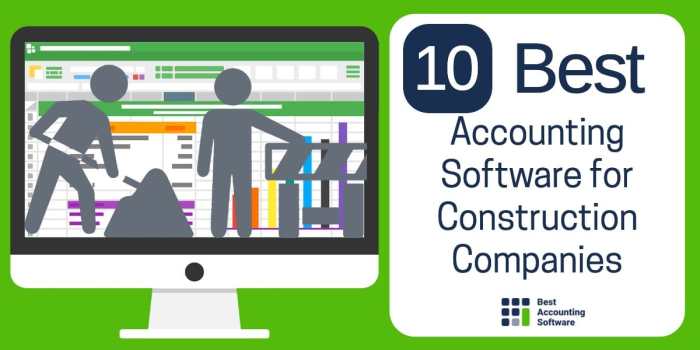 Best accounting software for construction companies