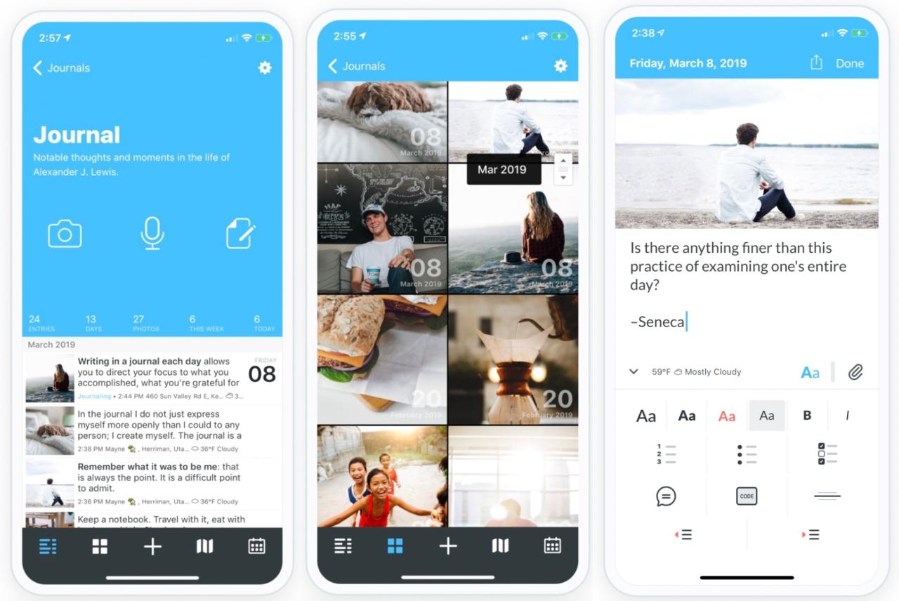 Diary app android calendar smartphone personal select proceed theme show will Photo diary app